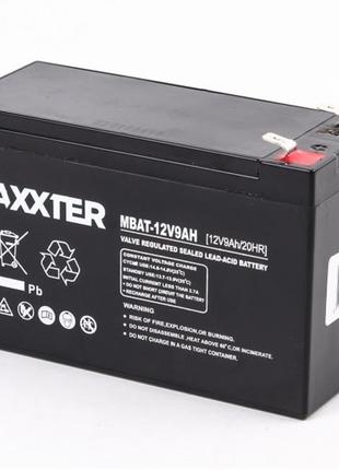 Акумуляторна батарея Maxxter 12V 9AH (MBAT-12V9AH) AGM