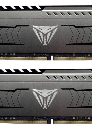 Модуль пам`яті DDR4 2x8GB/3600 Patriot Viper Steel Gray (PVS41...