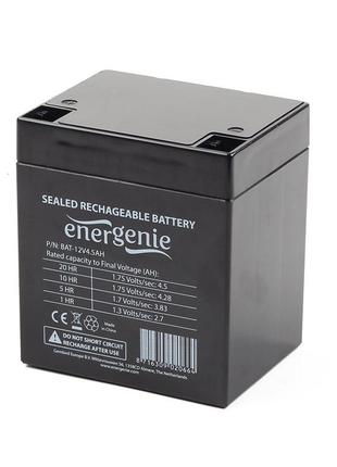 Акумуляторна батарея EnerGenie 12V 4.5AH (BAT-12V4.5AH) AGM