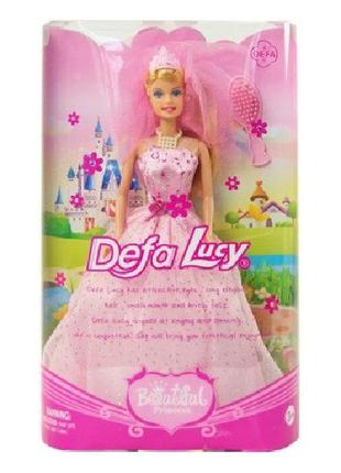 Кукла типа Барби невеста Defa Lucy 6091 невеста (Розовый)