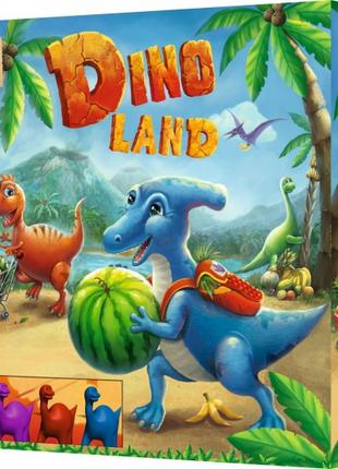 Настольная развивающая игра Дино Ленд 800224 для детей