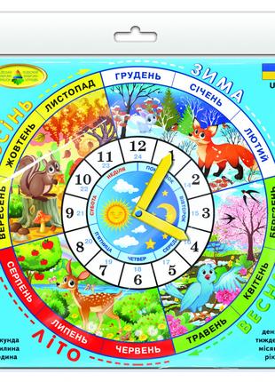 Детская настольная игра "Часики" 82784 на укр. языке