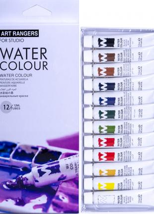 Набор красок Акварельных "Art Ranger" 12 цветов "Water" EW1212...