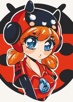 Картина по номерам "Ladybug Bea" Art Craft 15546-AC 30х30 см