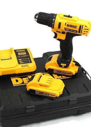 Шуруповерт аккумуляторный DeWALT (24V/5A)