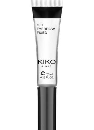 Kiko milano eyebrow fixing gel прозрачный гель для фиксации бр...