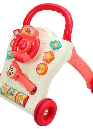 Детские ходунки-каталка Limo Toy 698-62-63 с музыкой и светом ...