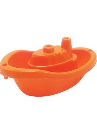 Игрушка для купания "Кораблик" ТехноК 6603TXK (Оранжевый)
