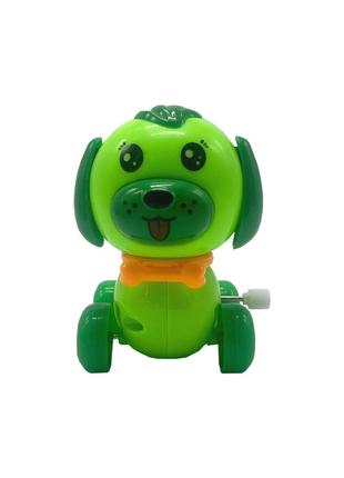 Игрушка заводная Собака 665 (Зеленый)