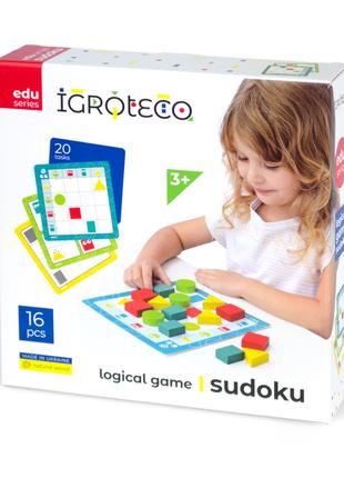 Логическая игра для детей "Судоку" Igroteco 900514 геометричес...