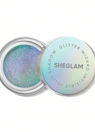 Sheglam glitter wizard invisible jelly shadow - блестящие тени...