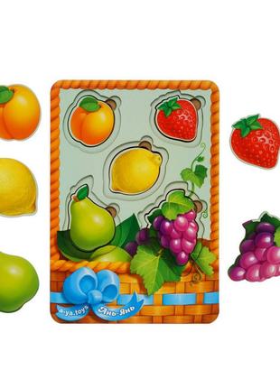 Настольная развивающая игра "Корзина с фруктами-2" Ubumblebees...