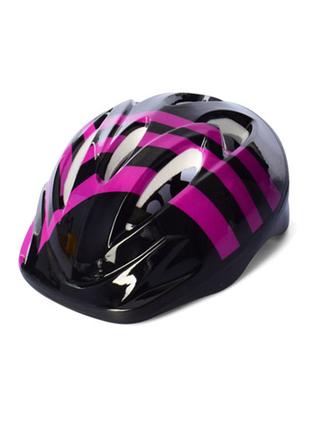 Детский защитный шлем Profi MS 3327 размер средний (Фиолетовый)