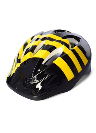Детский защитный шлем Profi MS 3327 размер средний (Желтый)
