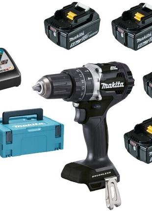 Makita DHP484T4JB Аккумуляторная ударная дрель-шуруповерт НОВЫ...