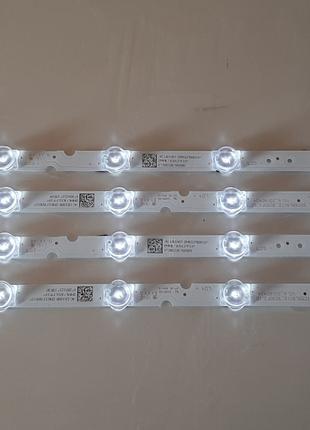 LED подсветка матрицы GIC55LB111_3030 F2.1D V0.6_20180404 . 4C...