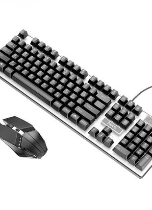 Клавиатура и Мышь Игровая Hoco GM18 Цвет Чёрный