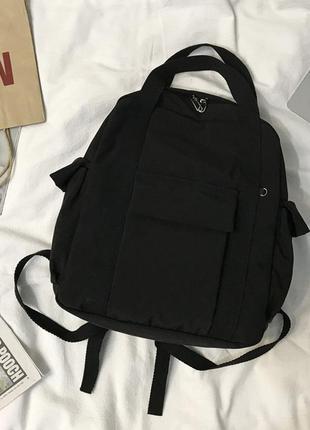 Крутой вместительный рюкзак черный