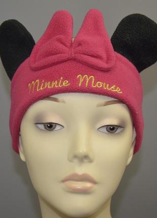 Minnie mouse милая повязка на голову с ушками (4-7 лет)