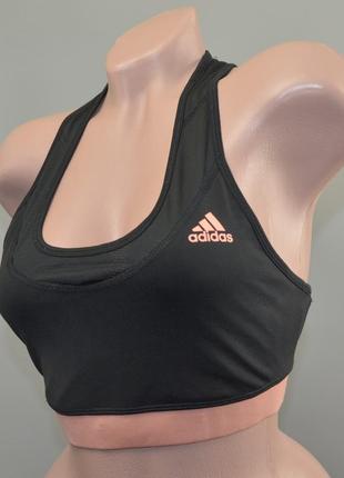 Adidas techfit спортивный топ, бра, бюстгальтер (12-14) оригинал