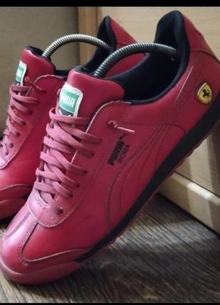 Puma roma ferrari outlet red