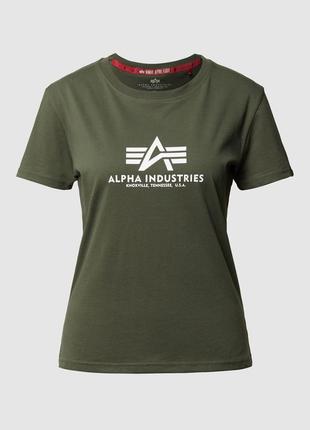 Футболка alpha industries basic (l)