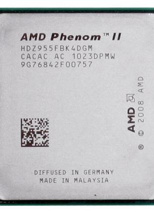 Процессор AMD Phenom II X4 955 AM3 (Soket AM2+/AM3, 3.2GHz,Tra...