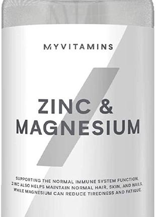 Цинк и Магний MyProtein Zinc and Magnesium 800mg 90 Caps