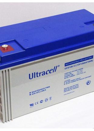 Аккумуляторная батарея Ultracell UCG120-12 GEL 12V 120 Ah White