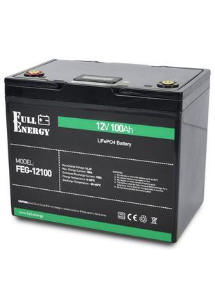Акумулятор Full Energy LiFePO4 FEG-12100 12В 100Ач