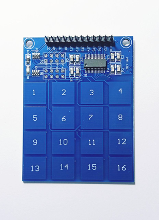 Модуль сенсорна клавіатура TTP229 для Ардуіно 16 кнопок