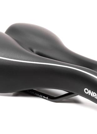 Сідло ONRIDE Seat сталеві рамки чорний 274x178мм