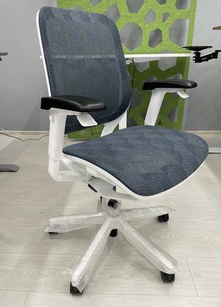 NEOSEAT X эргономичное офисное кресло от GTCHAIR, сетка голуба...