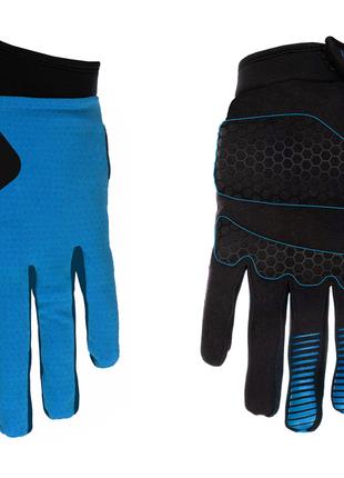 Перчатки ONRIDE Long 20 цвет синий/черный размер S