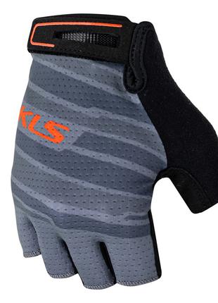 Перчатки с короткими пальцами KLS Factor 022 синий XL