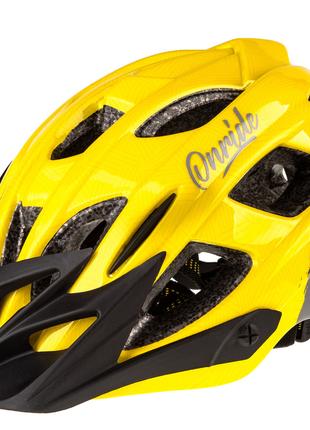 Шлем ONRIDE Rider желтый/серый M (52-56 см)