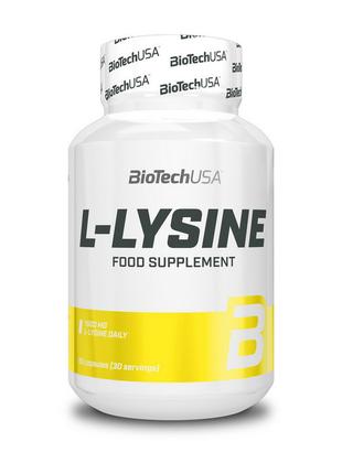 Амінокислота L-лізин для тренувань L-Lysine 1500 mg (90 caps),...
