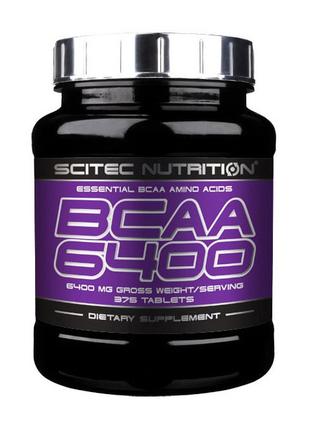 Аминокислота для спорта BCAA 6400 (375 tabs), Scitec Nutrition...