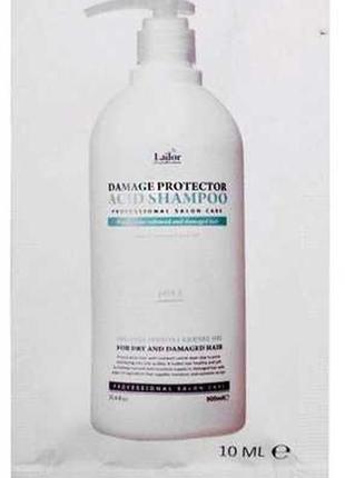 Бесщелочной шампунь с ph 4.5 lador damage protector acid shamp...