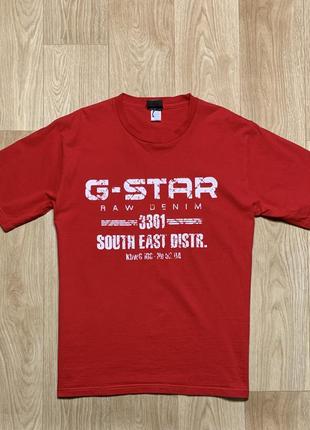 G-star raw big logo футболка