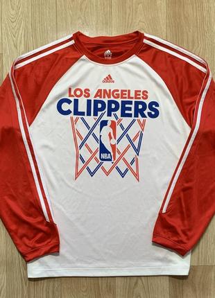 Adidas nba la clippers кофта лонгслив