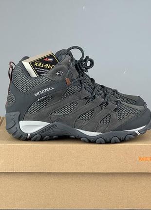 Зимові черевики на гортексі merrell alverstone mid gtx gore-tex