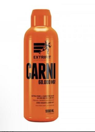 Carni карнитин extrifit жиросжигатель 60 тыс для похудения