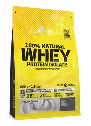 Протеин Olimp Natural Whey Protein Isolate, 600 грамм