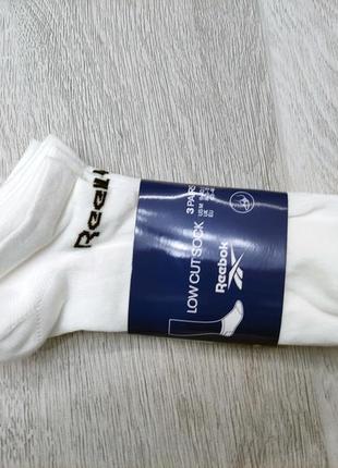 Набор спортивных носков 3 шт. размер 43-45 Reebok Low Cut Sock