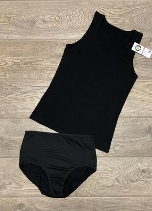 Комплект/белье/майка и трусики marks&amp;spencer р. 14/42/xl