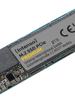 Intenso M.2 PCIe Premium 2TB Твердотельный SSD-накопитель НОВЫ...
