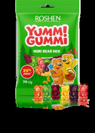 Желейные конфеты Yummi Gummi Mini Bear Mix 70г
