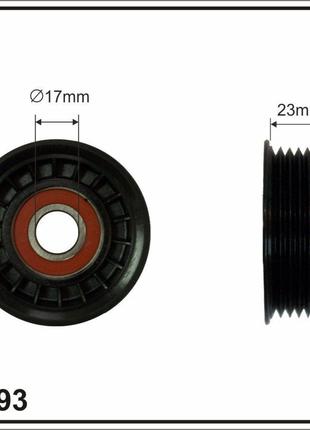 Ролик приводного ремня 70x17x23 8493
