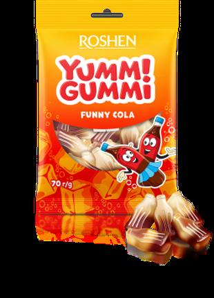 Желейные конфеты Yummi Gummi Funny Cola 70г